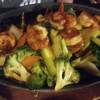 Teriyaki Scallop Entree