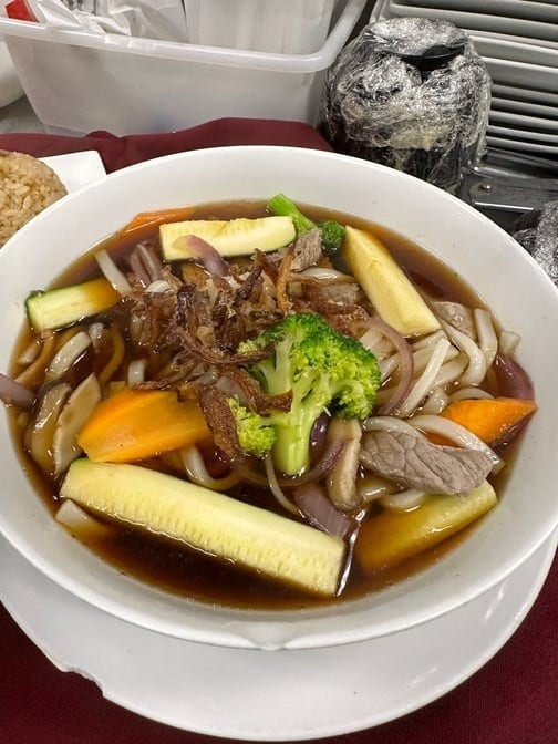 Steak Noodle.
