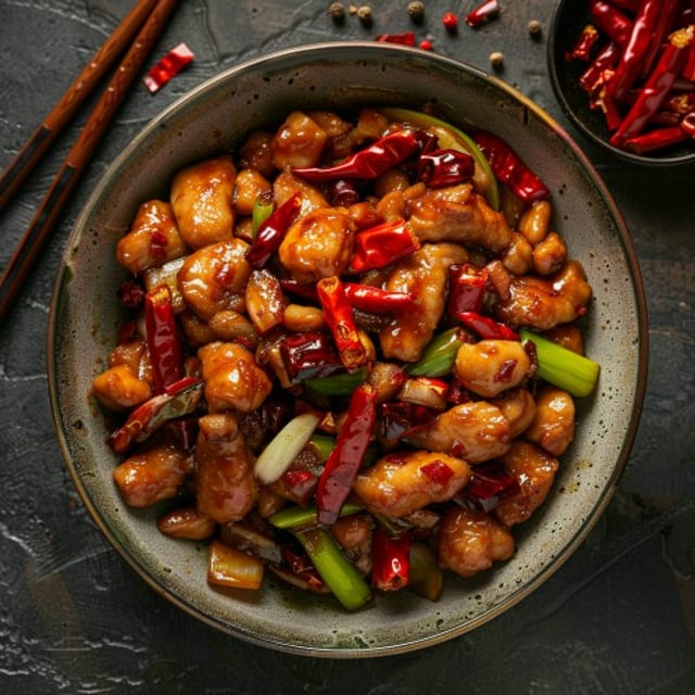 Kung Pao Chicken.