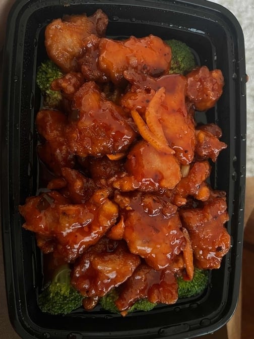 Orange Chicken.