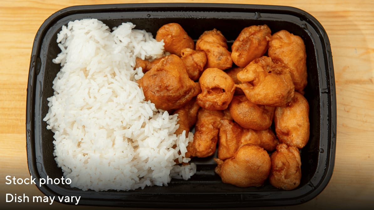 Sweet & Sour Chicken.
