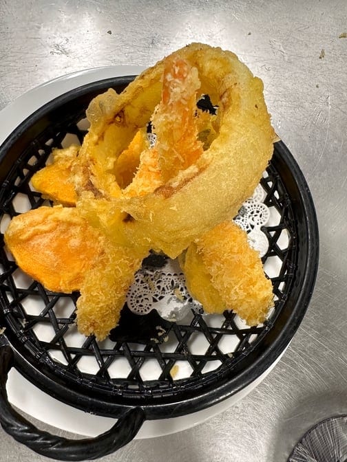 Shrimp Tempura.