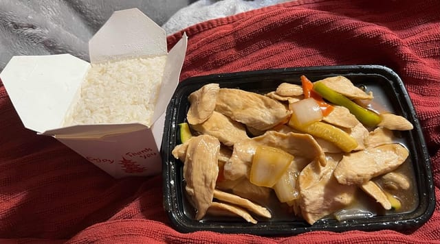 Teriyaki Chicken Entree.