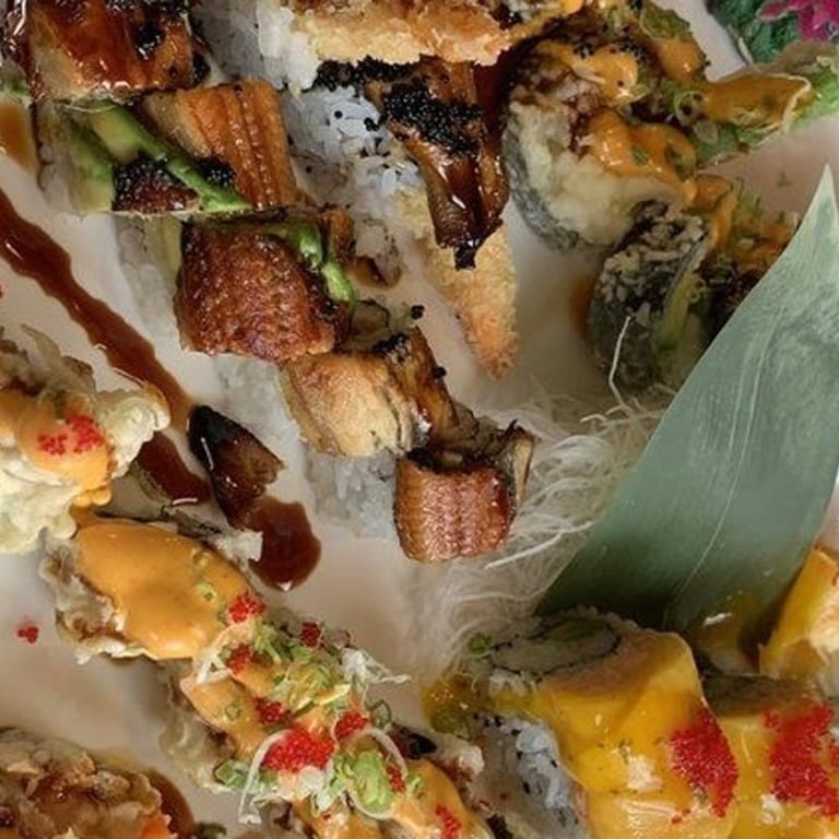 Indulge in Our Volcano Roll